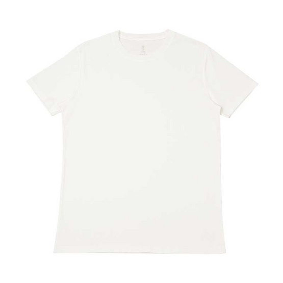 M2S Lifestyle เสื้อยืดคอ Anitbac Unisex สีขาว