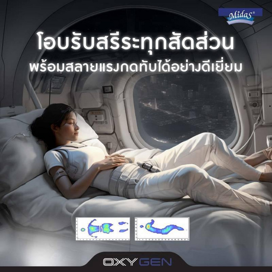 Midas ที่นอน รุ่น Oxygen