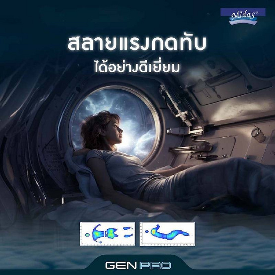 Midas ที่นอน รุ่น GENPRO