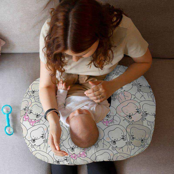 SC Home หมอนรองให้นม รุ่น HippoHug 55 ซม. x 65 ซม.