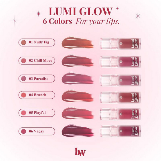 beWiLD ลิปทินท์ออยล์ Lip Tint Oil Lumi Glow 4.5 กรัม beWiLD ลิปทินท์ออยล์ Lip Tint Oil Lumi Glow 4.5 กรัม