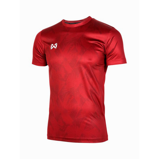 Warrix เสื้อฟุตบอลคอกลมแขนสั้นพิมพ์ลาย Teamwear รุ่น Windwin Team Wear