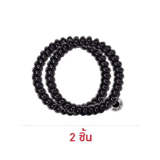 TELETIES ยางรัดผม Jet Black (2 ชิ้น) TELETIES ยางรัดผม Jet Black (2 ชิ้น)