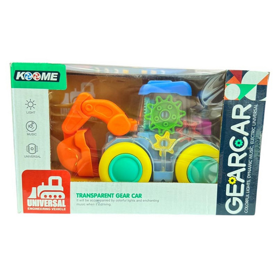 Onelink Toys No.M02-A รถตักชนถอย มีเสียง มีไฟ(หัวตักสีส้ม) Onelink Toys No.M02-A รถตักชนถอย มีเสียง มีไฟ(หัวตักสีส้ม)