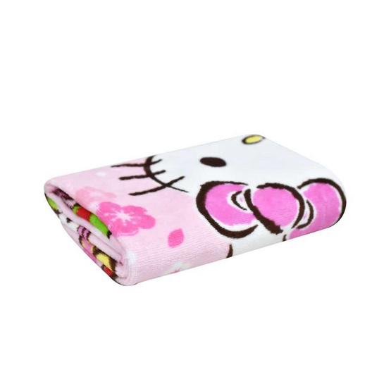 Chilli ผ้าขนหนูลิขสิทธิ์ Kitty ลายญี่ปุ่น Chilli ผ้าขนหนูลิขสิทธิ์ Kitty ลายญี่ปุ่น