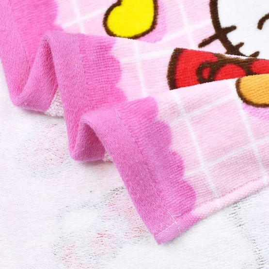 Chilli ผ้าขนหนูลิขสิทธิ์ Kitty ลายโบว์ Chilli ผ้าขนหนูลิขสิทธิ์ Kitty ลายโบว์