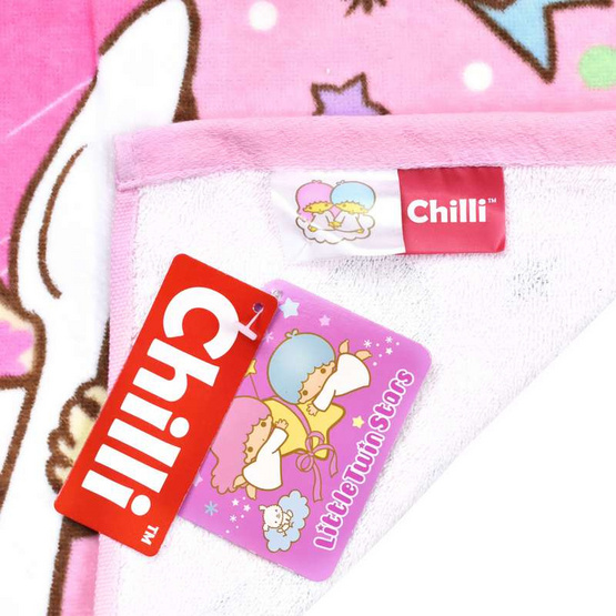 Chilli ผ้าขนหนูลิขสิทธิ์ Little Twin Stars ลายเบเกอรี่ Chilli ผ้าขนหนูลิขสิทธิ์ Little Twin Stars ลายเบเกอรี่