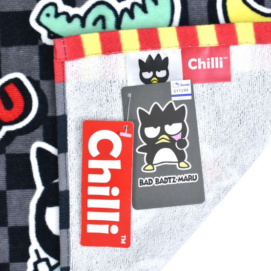 Chilli ผ้าขนหนูลิขสิทธิ์ Bad Badtz-Maru Moon Chilli ผ้าขนหนูลิขสิทธิ์ Bad Badtz-Maru Moon