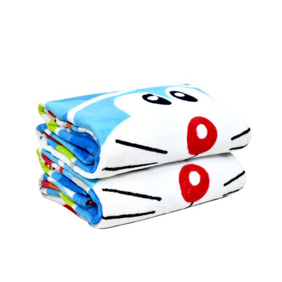 Chilli ผ้าขนหนูลิขสิทธิ์ Doraemon ลายปิ๊งไอเดีย Chilli ผ้าขนหนูลิขสิทธิ์ Doraemon ลายปิ๊งไอเดีย