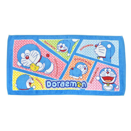 Chilli ผ้าขนหนูลิขสิทธิ์ Doraemon ลายนอนหลับ Chilli ผ้าขนหนูลิขสิทธิ์ Doraemon ลายนอนหลับ