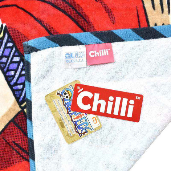 Chilli ผ้าขนหนูลิขสิทธิ์ One piece ลายพร้อมสู้ Chilli ผ้าขนหนูลิขสิทธิ์ One piece ลายพร้อมสู้