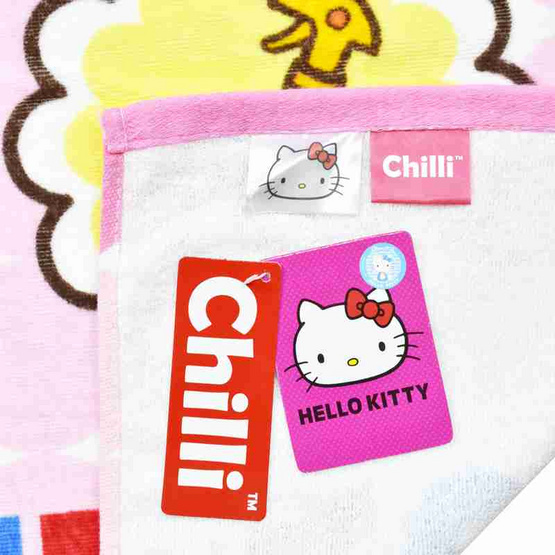 Chilli  ผ้าขนหนูลิขสิทธิ์ Kitty ช้อปปิ้ง