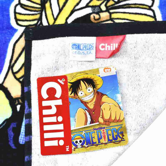Chilli  ผ้าขนหนูลิขสิทธิ์ One Piece 4 นักสู้