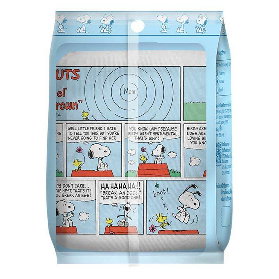 GQ EASY จีคิว อีซี่ เสื้อสนูปปี้ ลาย Charlie brown สีขาว