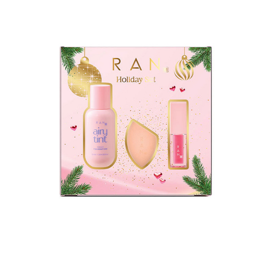 RAN ชุดเซ็ทเครื่องสำอาง (3ชิ้น/ชุด) RAN ชุดเซ็ทเครื่องสำอาง (3ชิ้น/ชุด)