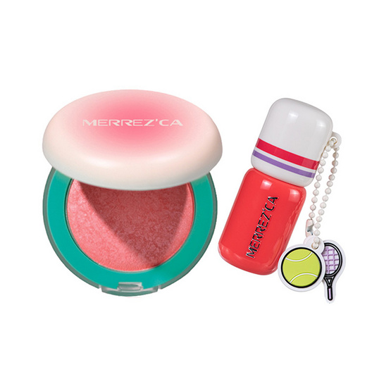 Merrezca ชุดเซ็ท Turn On Blush (2ชิ้น/ชุด) Merrezca ชุดเซ็ท Turn On Blush (2ชิ้น/ชุด)