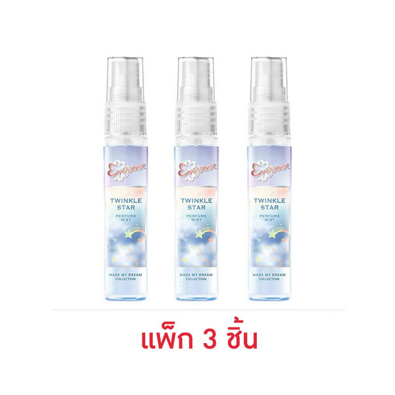 เอเวอร์เซ้นส์ น้ำหอม ทวิงเกิ้ล สตาร์ 25 มล. (แพ็ก 3 ชิ้น) เอเวอร์เซ้นส์ น้ำหอม ทวิงเกิ้ล สตาร์ 25 มล. (แพ็ก 3 ชิ้น)