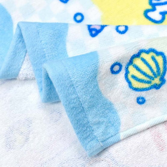 Chilli ผ้าขนหนูลิขสิทธิ์ Cinnamoroll ชายหาด Chilli ผ้าขนหนูลิขสิทธิ์ Cinnamoroll ชายหาด