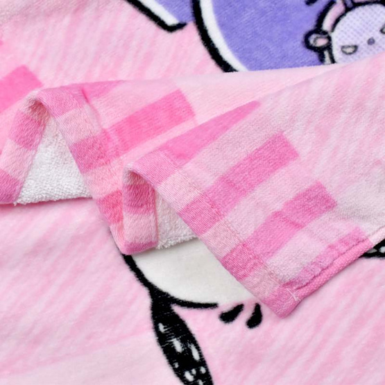 Chilli ผ้าขนหนูลิขสิทธิ์ Sanrio ลูกโป่ง Chilli ผ้าขนหนูลิขสิทธิ์ Sanrio ลูกโป่ง