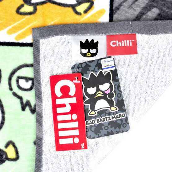 Chilli ผ้าขนหนูลิขสิทธิ์ Bad Badts-Maru คู่ซี้ Chilli ผ้าขนหนูลิขสิทธิ์ Bad Badts-Maru คู่ซี้