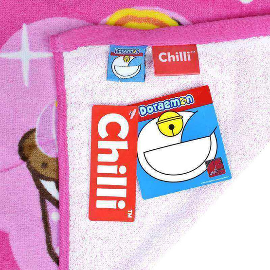 Chilli ผ้าขนหนูลิขสิทธิ์ Doraemon ขนม