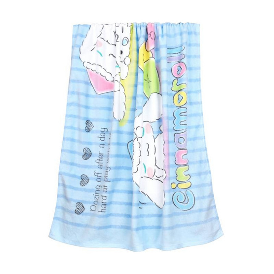 Chilli ผ้าขนหนูลิขสิทธิ์ Cinnamoroll Sleep Chilli ผ้าขนหนูลิขสิทธิ์ Cinnamoroll Sleep