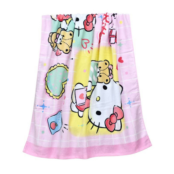 Chilli ผ้าขนหนูลิขสิทธิ์ Hello Kitty Gift Chilli ผ้าขนหนูลิขสิทธิ์ Hello Kitty Gift