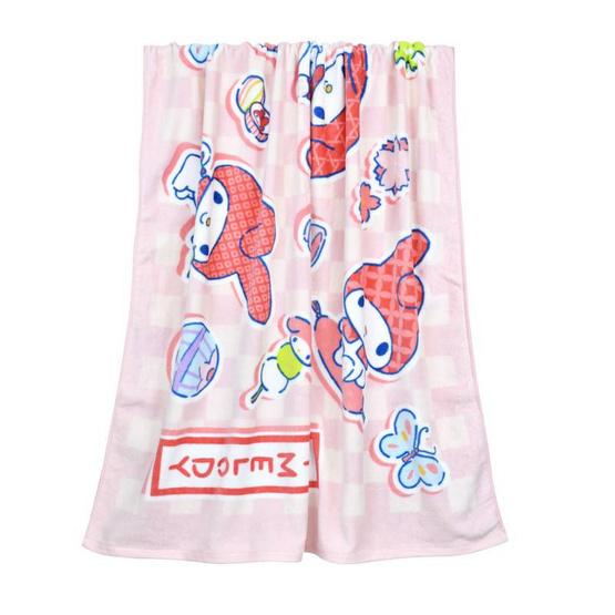 Chilli ผ้าขนหนูลิขสิทธิ์ Mymelody ผีเสื้อ