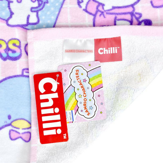 Chilli ผ้าขนหนูลิขสิทธิ์ Sanrio รวมเพื่อนรัก Chilli ผ้าขนหนูลิขสิทธิ์ Sanrio รวมเพื่อนรัก