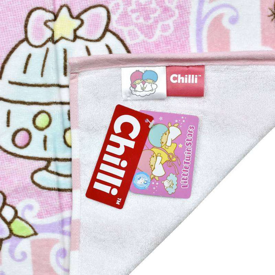Chilli ผ้าขนหนูลิขสิทธิ์ Little Twin Stars ดาว Chilli ผ้าขนหนูลิขสิทธิ์ Little Twin Stars ดาว