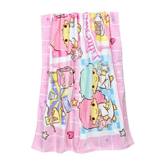 Chilli ผ้าขนหนูลิขสิทธิ์ Little Twin Stars Map Chilli ผ้าขนหนูลิขสิทธิ์ Little Twin Stars Map