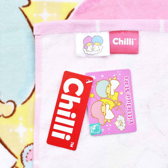 Chilli ผ้าขนหนูลิขสิทธิ์ Little Twin Stars Map Chilli ผ้าขนหนูลิขสิทธิ์ Little Twin Stars Map