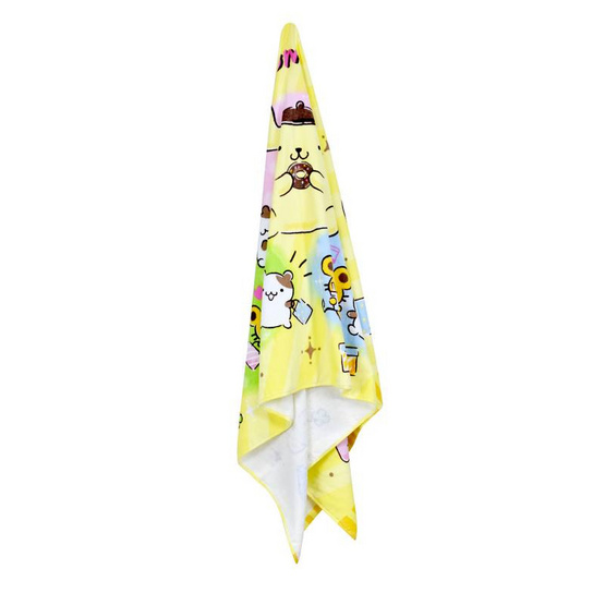Chilli ผ้าขนหนูลิขสิทธิ์ Pompompurin ลูกโป่ง
