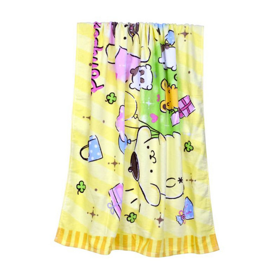 Chilli ผ้าขนหนูลิขสิทธิ์ Pompompurin ลูกโป่ง