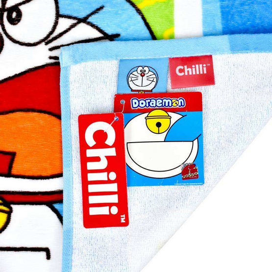 Chilli ผ้าขนหนูลิขสิทธิ์ Doraemon หลากอารมณ์