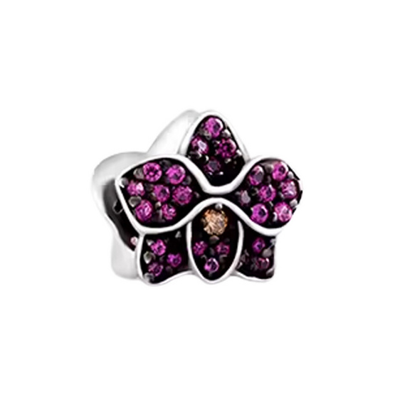Ownory จี้ชาร์มดอกกล้วยไม้ Sparkle Orchid Charm รหัส 10006356 Ownory จี้ชาร์มดอกกล้วยไม้ Sparkle Orchid Charm รหัส 10006356