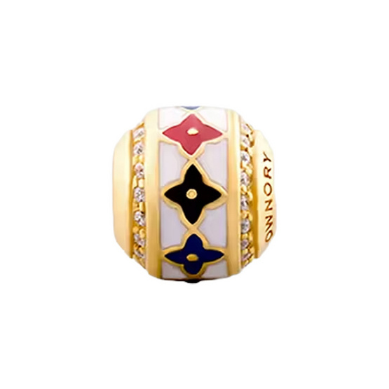 Ownory จี้ชาร์มลายเบญจรงค์ไทย Sparkle Thai Motif Charm รหัส 10006390 Ownory จี้ชาร์มลายเบญจรงค์ไทย Sparkle Thai Motif Charm รหัส 10006390