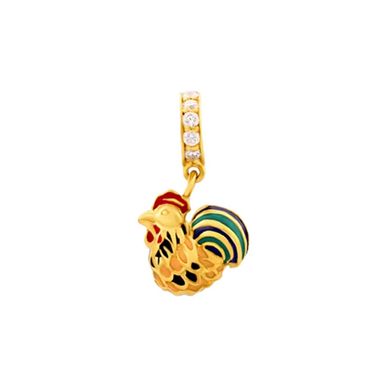 Ownory จี้ชาร์มไก่เบญจรงค์ Thai Rooster Dangle Charm รหัส 10006636 Ownory จี้ชาร์มไก่เบญจรงค์ Thai Rooster Dangle Charm รหัส 10006636