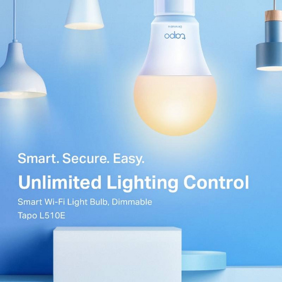 Tapo หลอดไฟอัจฉริยะ Smart Wi-Fi รุ่น L510E Tapo หลอดไฟอัจฉริยะ Smart Wi-Fi รุ่น L510E