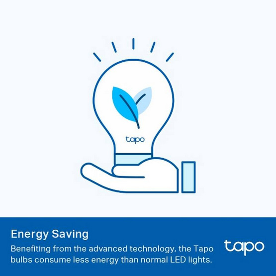 Tapo หลอดไฟอัจฉริยะ Smart Wi-Fi รุ่น L510E Tapo หลอดไฟอัจฉริยะ Smart Wi-Fi รุ่น L510E