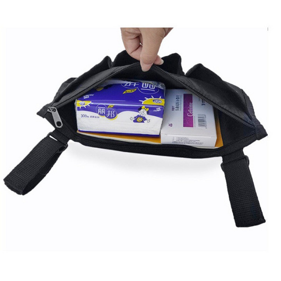 Wheelchair Bag กระเป๋าแขวนรถเข็นผู้ป่วย รุ่นแขวนด้านข้าง Wheelchair Bag กระเป๋าแขวนรถเข็นผู้ป่วย รุ่นแขวนด้านข้าง