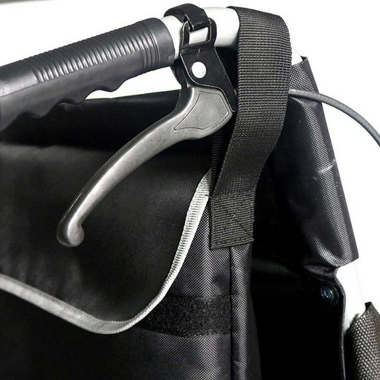 Wheelchair Bag กระเป๋าแขวนรถเข็น (ด้านหลัง) รุ่นใหม่2 ตีนตุ๊กแก
