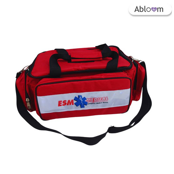 Abloom กระเป๋าแพทย์เคลื่อนที่ ESM รุ่นวัสดุผ้า พร้อมสายสะพาย ขนาดใหญ่ Abloom กระเป๋าแพทย์เคลื่อนที่ ESM รุ่นวัสดุผ้า พร้อมสายสะพาย ขนาดใหญ่