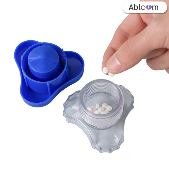 Abloom ที่บดยา และบรรจุยาขนาดเล็ก Compact Pill Crusher and Storage No.2 Abloom ที่บดยา และบรรจุยาขนาดเล็ก Compact Pill Crusher and Storage No.2
