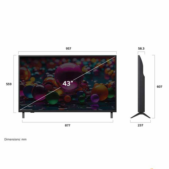 LG UHD 4K TV 43นิ้ว รุ่น 43UA8450PSA LG UHD 4K TV 43นิ้ว รุ่น 43UA8450PSA