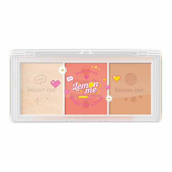 Lemon Me บลัชออน Magic On Cheek Blush Color 13 กรัม Lemon Me บลัชออน Magic On Cheek Blush Color 13 กรัม