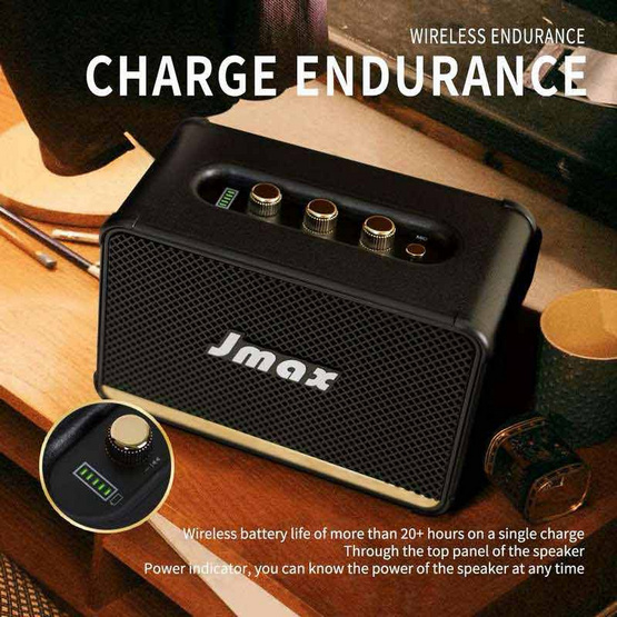 JMAX ลำโพงบลูทูธพกพา JM-9D JMAX ลำโพงบลูทูธพกพา JM-9D