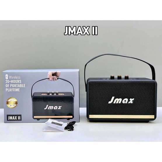 JMAX ลำโพงบลูทูธ รองรับไมโครโฟน JMAX II JMAX ลำโพงบลูทูธ รองรับไมโครโฟน JMAX II