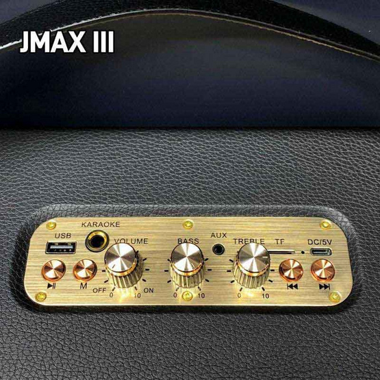 JMAX ลำโพงบลูทูธ รองรับไมโครโฟน JMAX III