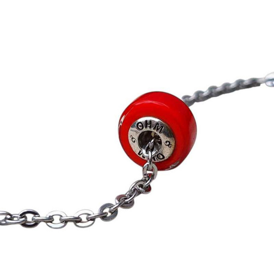 OHM Art Toy Jewelry สร้อยสแตนเลส แก้ว รุ่น Remember
